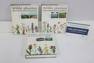 Afbeelding van Wilde Planten boeken set deel 1, 2 en 3
