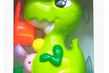 Afbeelding van Dinosaurus waterspeelgoed voor in bad