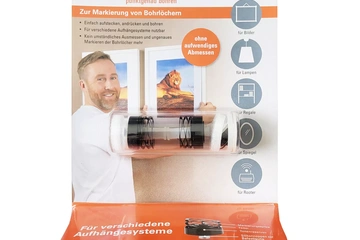 Afbeelding van 10 x Drillstamp Boorhulp Easy Zwart