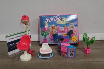 Afbeelding van Barbie Home Entertainment Center speelgoedset