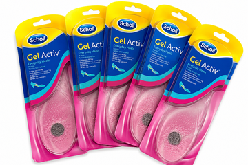 Afbeelding van 5 paar Scholl GelActiv inlegzolen – maat 35–40,5