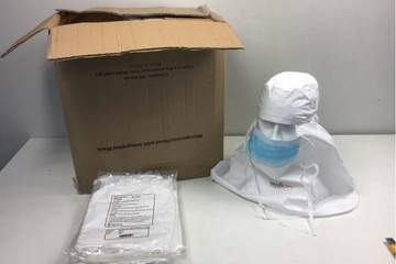 Afbeelding van 20x Medicare HD101 Beschermkap met aanvullend mondsmasker