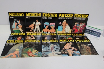 Afbeelding van Set vintage erotische stripboeken