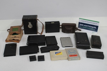 Afbeelding van Collectie vintage fotohouders en filmhouders