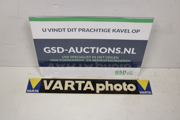 Afbeelding van VARTA photo metalen reclamebord