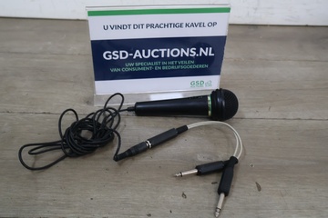 Afbeelding van Draadmicrofoon met kabel en splitter