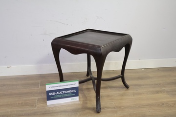 Afbeelding van Klassiek Oosters houten Bijzettafeltje