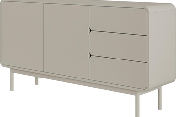 Afbeelding van Selsey Commode opbergkast 2 deuren 3 laden kast ladekast Pus