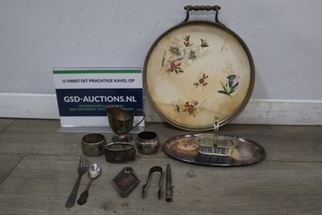 Afbeelding van Diverse verzilverde Vintage Items