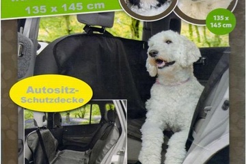 Afbeelding van Auto beschermhoes voor honden - 135 x 145 cm