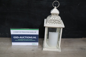 Afbeelding van Metalen Windlicht''