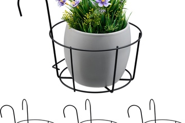 Afbeelding van 4x Plantenhangers balkon