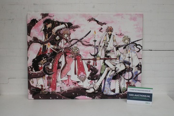 Afbeelding van Anime wanddecoratie op canvas