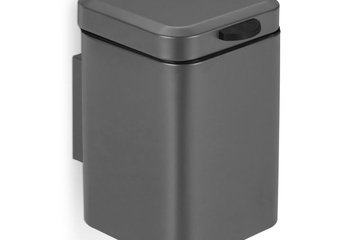 Afbeelding van Afvalbakje wandmontage 3 liter Rvs (569)