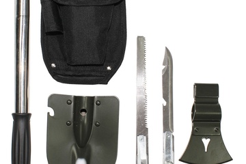 Afbeelding van Fosco Multitool bushcraft set 4-in-1 met hoes
