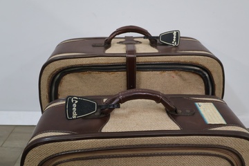 Afbeelding van Set van 2 Vintage koffers