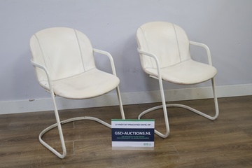 Afbeelding van Set van 2 Vintage Stoelen