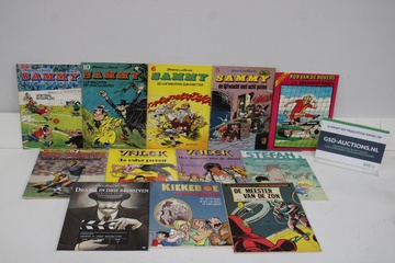 Afbeelding van Verzameling Diverse Stripboeken waaronder Sammy en Valek