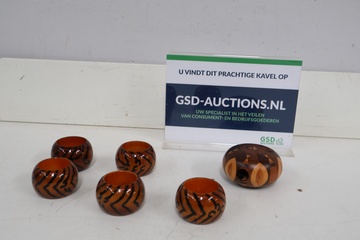 Afbeelding van Houten servetringen'