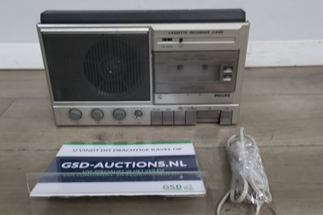 Afbeelding van Philips D640 cassette recorder