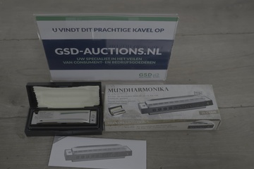 Afbeelding van Mondharmonica met doos en handleiding