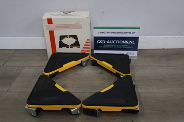 Afbeelding van Meubelrollers set 4 stuks