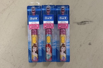 Afbeelding van 3x Oral-B Disney Princess elektrische kindertandenborstel