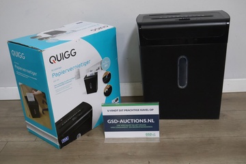 Afbeelding van Elektrische Papierversnipperaar van Quigg
