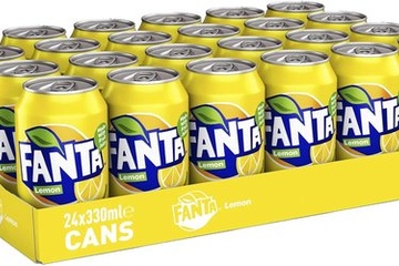 Afbeelding van 1x tray Fanta Lemon