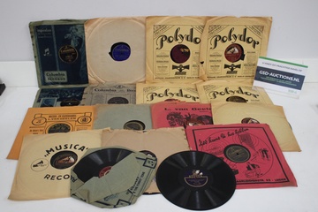 Afbeelding van Vintage Bakelietplaten - Polydor en Columbia