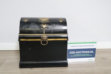 Afbeelding van Vintage sierkist met gouden details