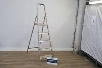 Afbeelding van Aluminium trapladder met 5 treden
