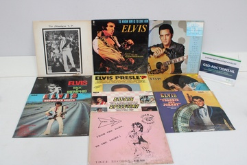 Afbeelding van Elvis Presley LP platen verzameling