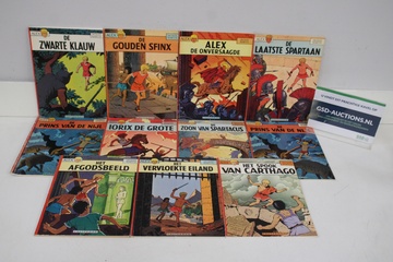Afbeelding van Alex stripboeken collectie Casterman