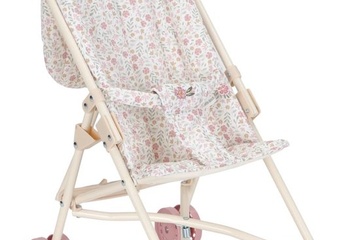 Afbeelding van Little Dutch Poppenbuggy - Flowers & Butterflies