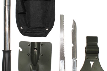 Afbeelding van AB Multitool bushcraft set 4-in-1 met hoes
