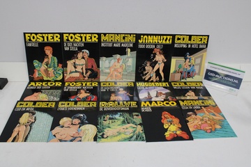Afbeelding van Set vintage erotische stripboeken