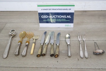 Afbeelding van Diverse vintage bestek
