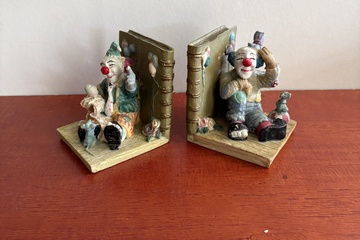Afbeelding van Boeken steun met clowns
