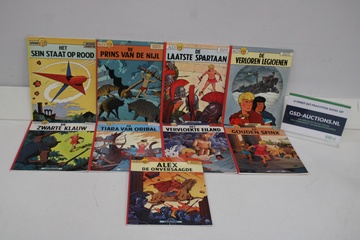 Afbeelding van Alex en Lefranc stripboeken serie