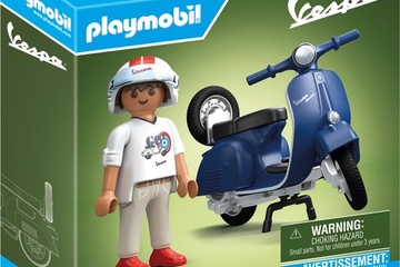 Afbeelding van PLAYMOBIL 1969 Vespa 150 Sprint Veloce, blauw - 71622