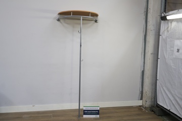 Afbeelding van Staande kapstok met houten plank