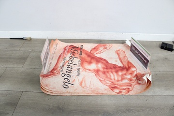 Afbeelding van Poster van tentoonstellingsaffiche Michelangelo