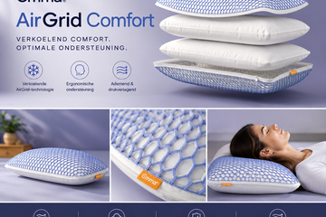Afbeelding van Emma AirGrid Wolken (Comfort) Kussen 70X40 cm