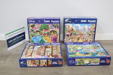 Afbeelding van Set van vier Disney legpuzzels 1000 stukjes'