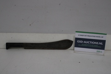 Afbeelding van Oude machete met zwarte handgreep