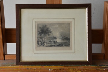 Afbeelding van Ingelijste litho: Smyrnel: door J. Collignon del.