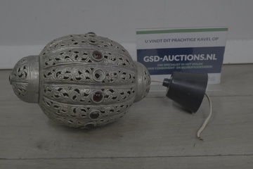 Afbeelding van Decoratieve metalen hanglamp