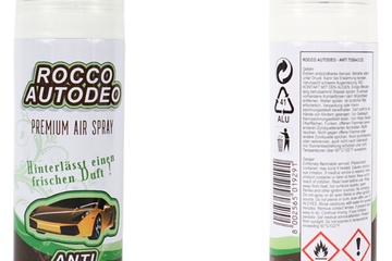 Afbeelding van 3x Rocco autodeo anti-tabak -anti nare luchtjes75 ml