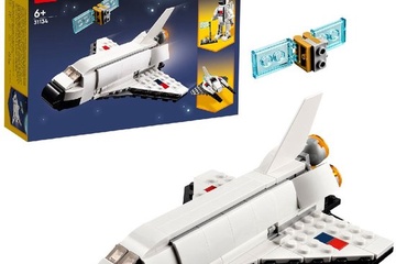 Afbeelding van LEGO Creator 3in1 Space Shuttle Ruimteschip Set - 31134